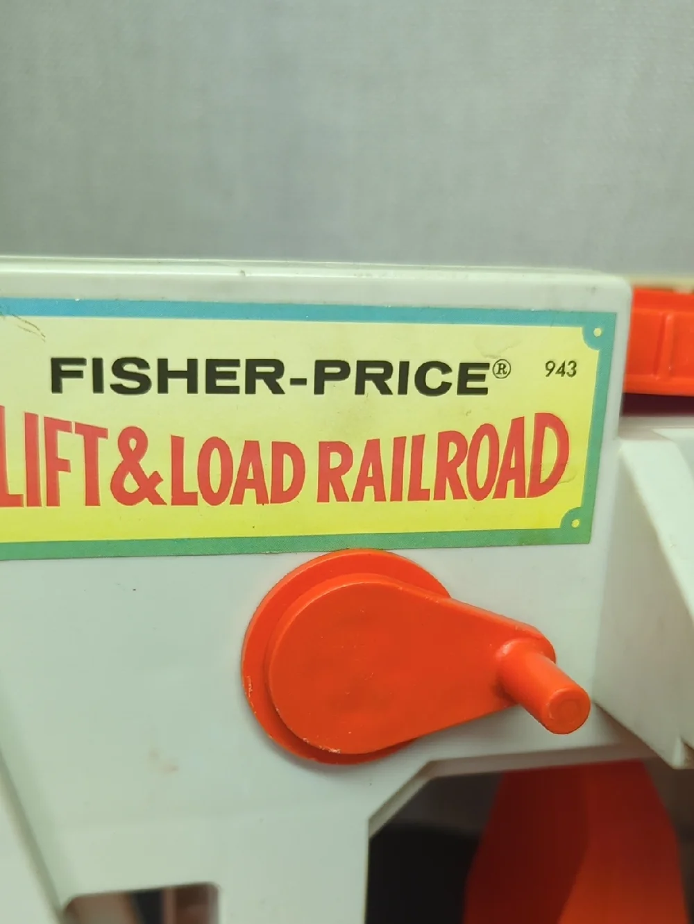 Fisher Price‎ Little People Lift & Load Railroad #943